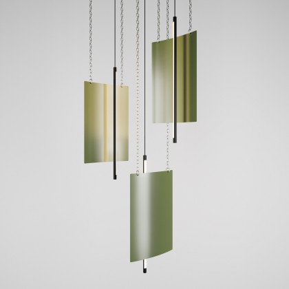 Подвесной светильник Svitlotin — small pendant painted 56 / custom RAL color